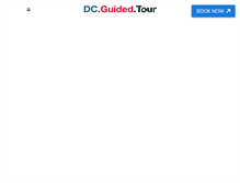 Tablet Screenshot of dcguidedtour.com
